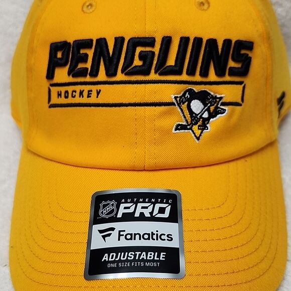 Fantatics Pittsburgh Penguins Sliderback Hat - New - Picture 2 of 8